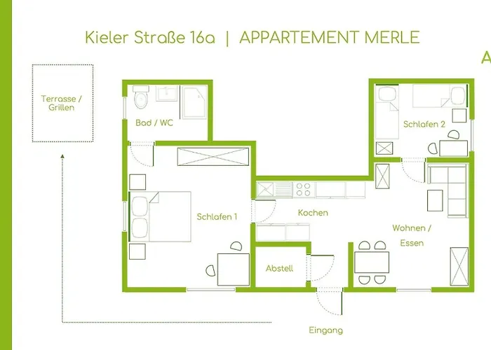 Merle Kieler Strasse 16a Apparto Lägenhet *